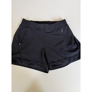 CALIA Carrie Underwood Womens Small Black Athletic Running Shorts 5" Inseam 5263